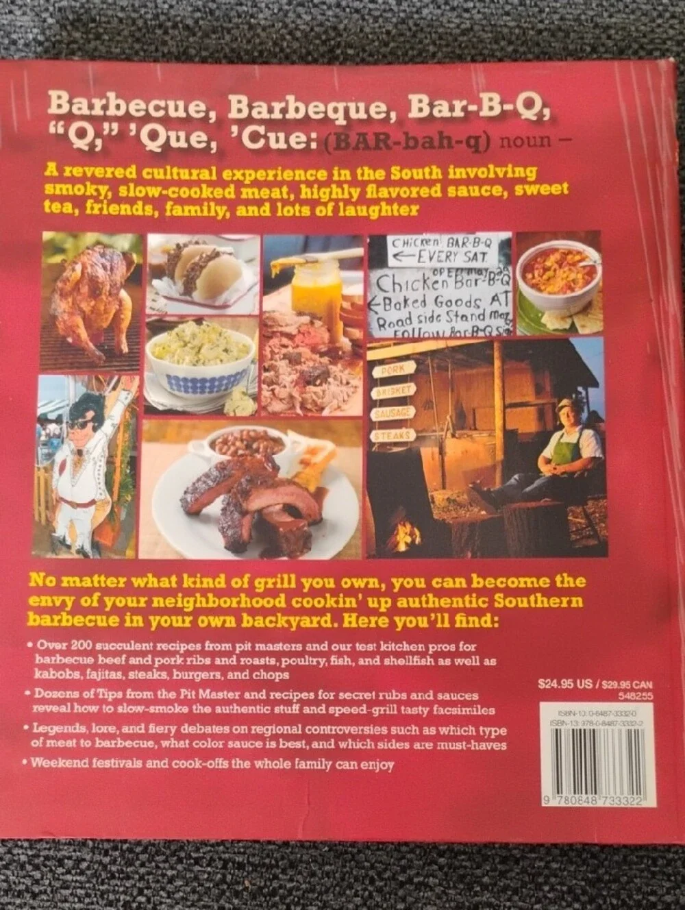 Southern Living Big Book of BBQ – Bright Red Cover